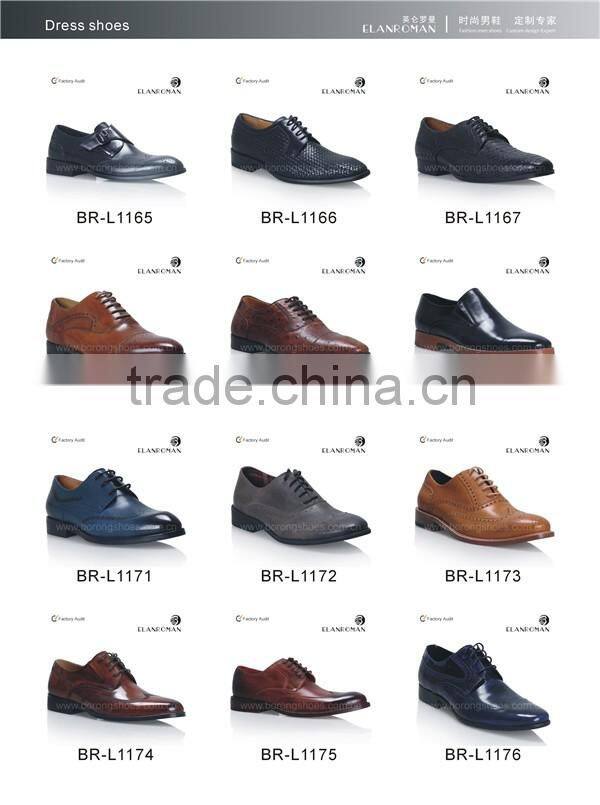 Slip-on men dress leather shoe flat outsole shoes for men mexico design