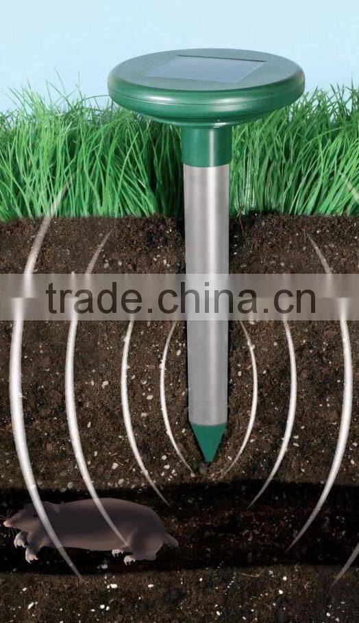 solar ultrasonic powered pest repeller