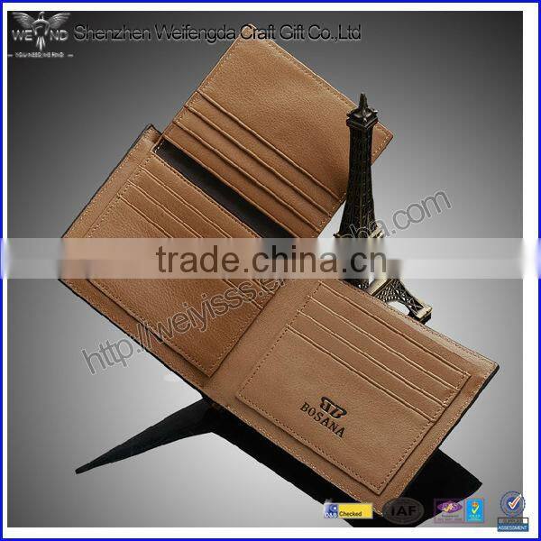 2014 New Design Fashion Leather Card Holder Flip Case Cover Pouch