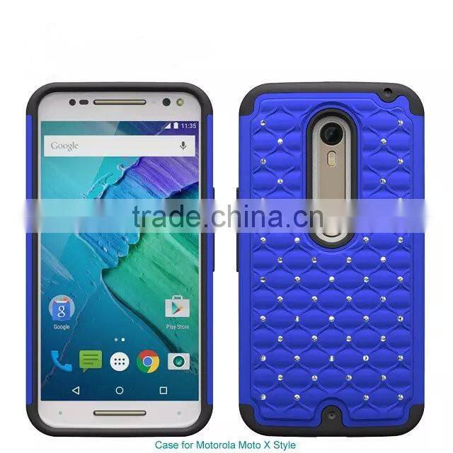 Keno New Products 2016 Mobile Accessories for MOTO X Style Case, Recycled Plastic Cell Phone Cases for MOTO X Style