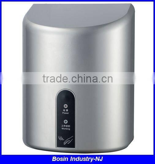 Silver Plastic automatic Sensor Hand Dryer
