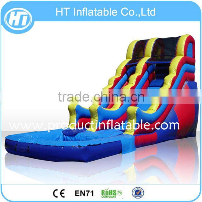 2016 Hot Sale Cheap Kids games Used commercial Giant Inflatable Water Pool Slide For Sale