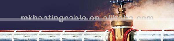 Self regulating heating tape for water pipe