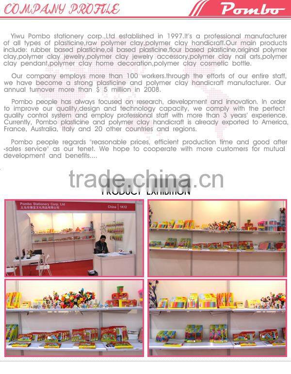 Luminous color eco-friendly 50g handmade material polymer clay