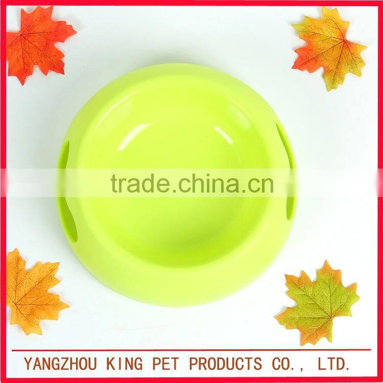 Food grade eco friendly cheap plastic dog eating feeder pet food bowl
