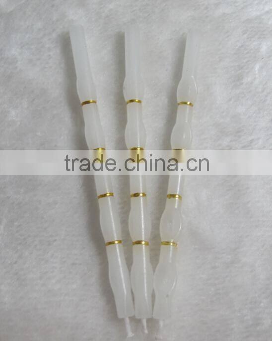 Smokeless and Drippless Paraffin Wax White Decorative Birthday Candle