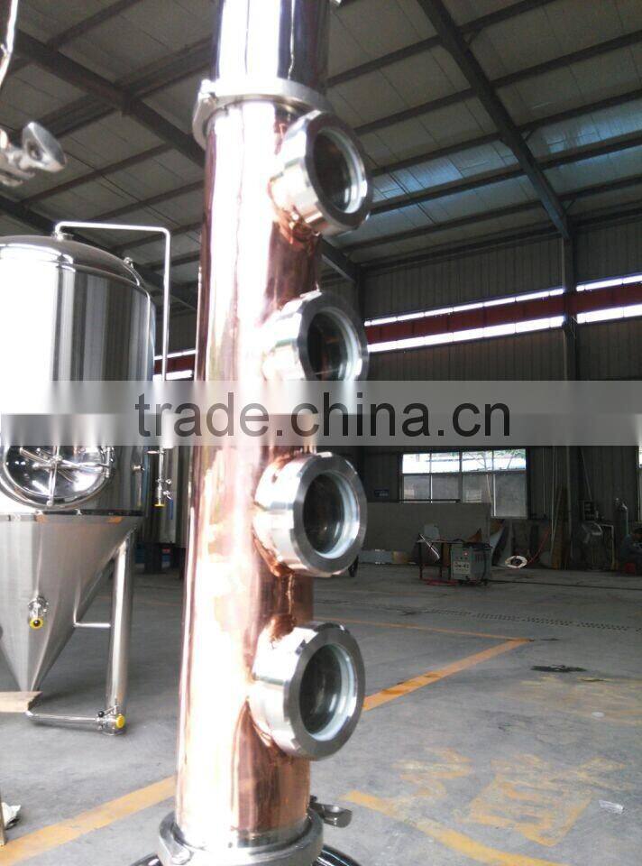Copper alcohol distiller