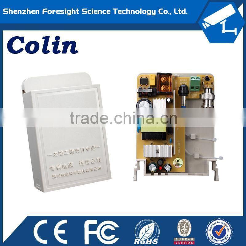 Colin patent Design cctv power supply 12v 2a adapter bulk in stock