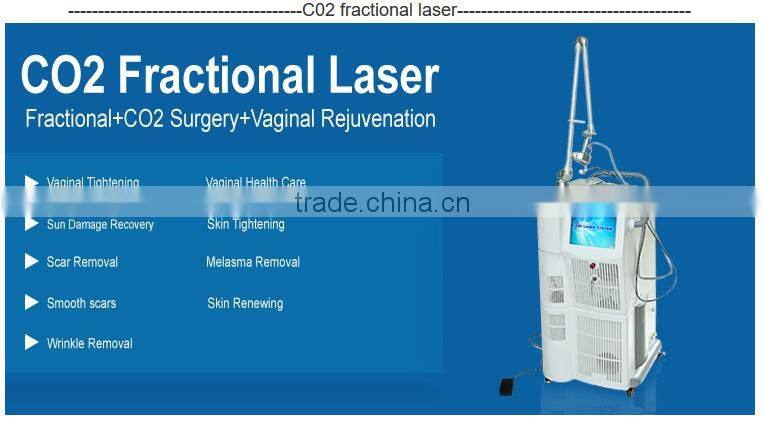 hotsale co2 fractional laser vaginal tightening equipment