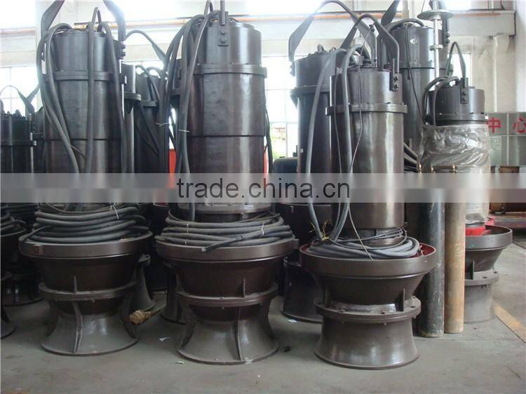 High pressure submersible water propeller pump pumping machine