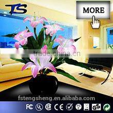 Indoor decoration wedding supplies illuminated fiber optic sunflower