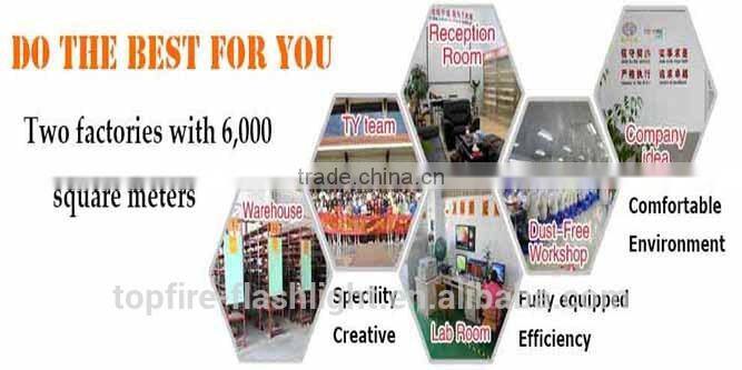 Unique design waterproof IP68 USB recharge torch led