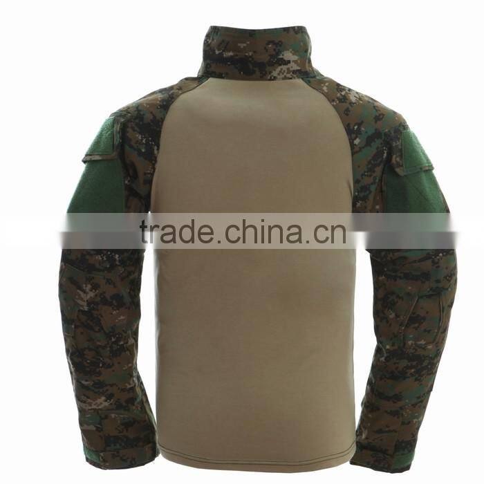 Government military and combat supply - digital woodland camo combat uniform