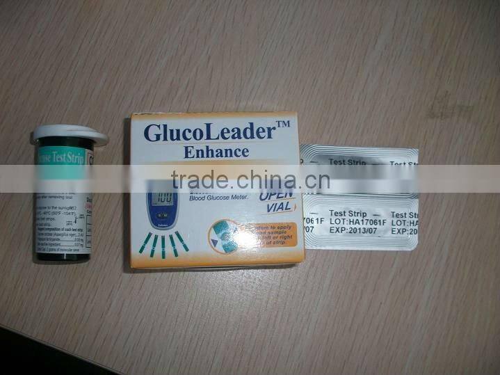 PC downloading FDA certificate new blood glucose meter Enhance non invasive glucose meter