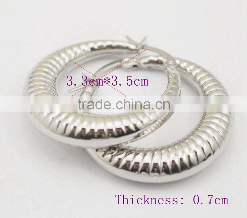 2016 New Summer Style Female Popular Europe Hot sale Fashion New Women's/Girl's Earrings hoop Jewelry one pair Bijoux Brinco