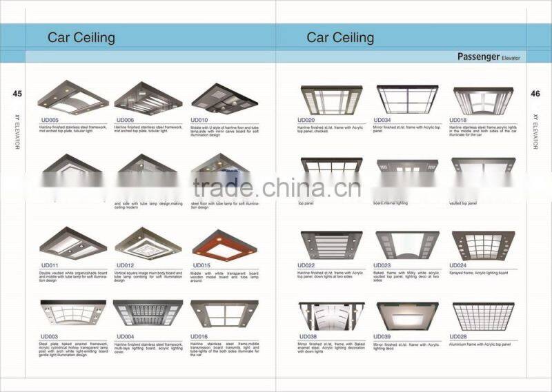 Simple General Passenger Elevator Cabin