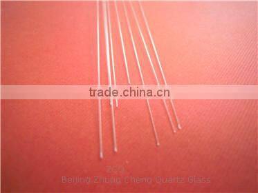 Custom Small diameter Clear Quartz Glass Capillary Tube/tubing OD0.65*ID0.4