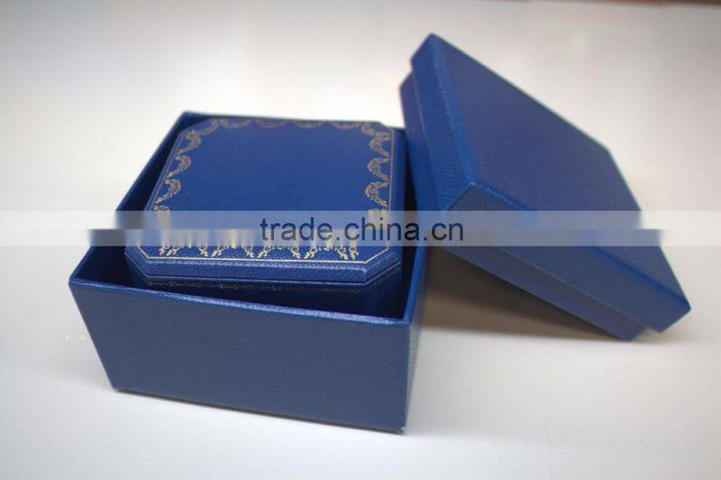 2015 newest custom jewelry gift box cardboard buckle box for ring