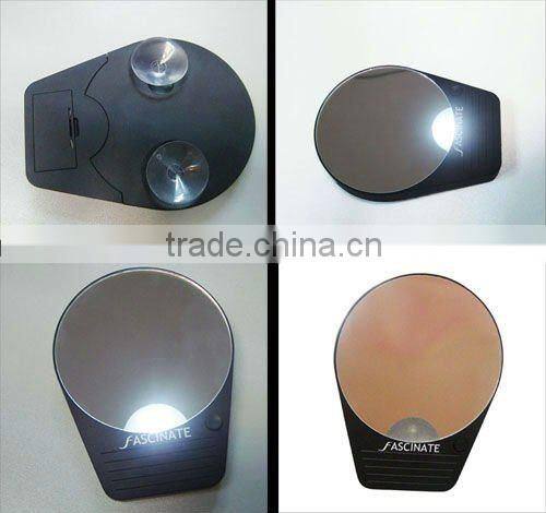 10x magnifying makeup mirror with suction cup on the back