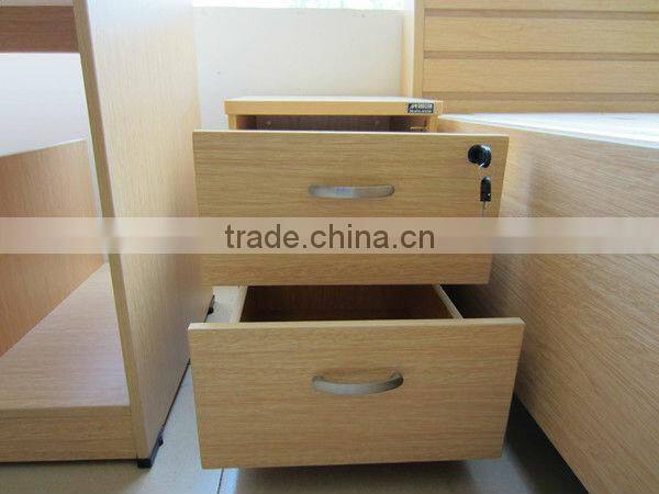 Simple design night stand 2 drawers wooden night stand bedroom set furniture wooden night stand