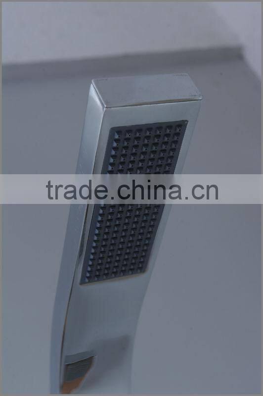 Luxurious shower fitting with head shower and hand shower