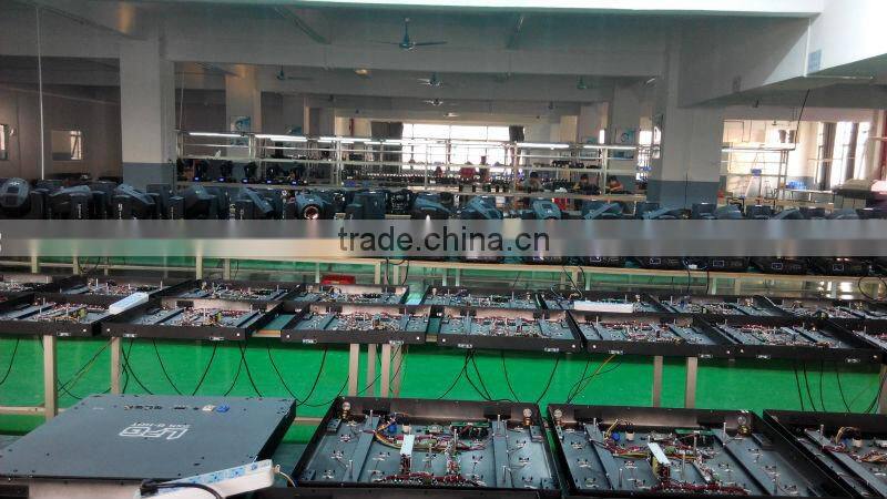 LED mini moving light 6x10w Cree LED with quad RGBW color