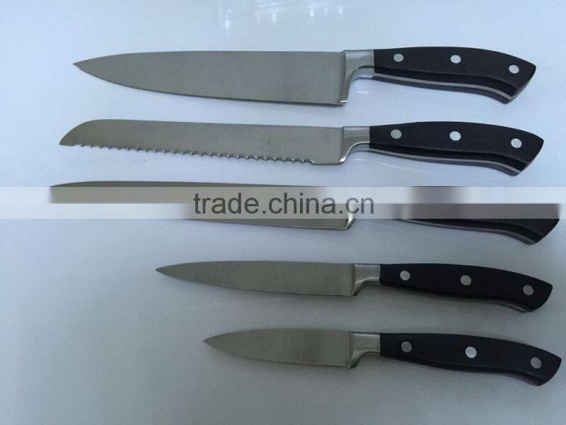 High quality stainless steel knife set