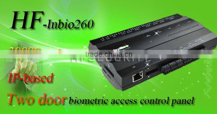 Backup Battery RS485 Biometric And ID card 2 Door Access Control System(HF-Inbio260)