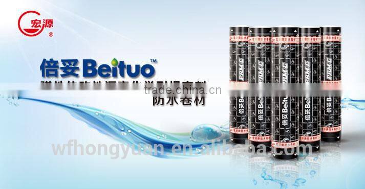 root peneration resistance sbs-modified asphalt waterproof membrane with polyester reinforcement