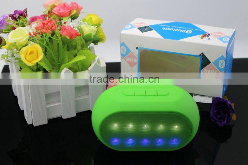 China Manufacture Wireless Bluetooth Lighted Speaker, Wireless Bluetooth Speaker With Microphone