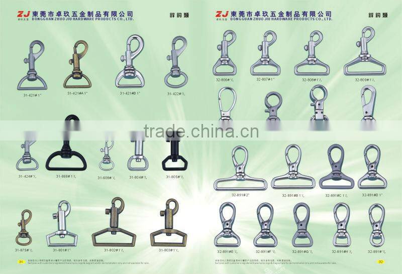 Manufacturing metal gold small trigger snaps for lanyard purse wallet