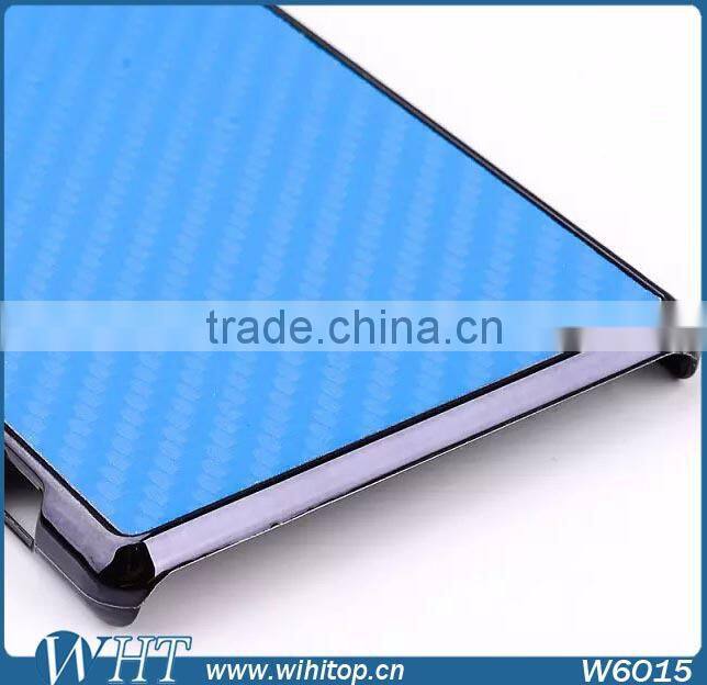 Carbon Fiber Skin Cover Case for Sony Xperia Z3 L55T L55U D6653 # W6015