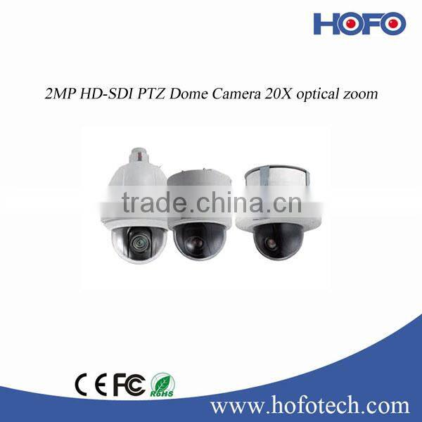20X Optical Zoom 2MP HD-SDI PTZ Dome Camera Hikvision OEM Security Camera