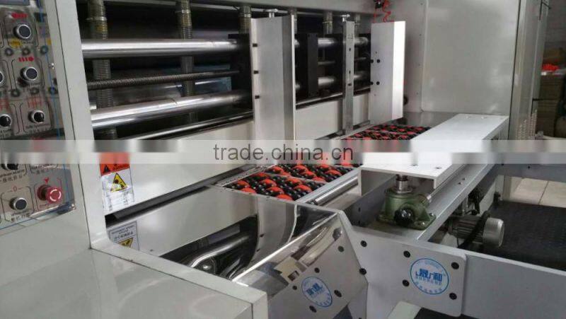 Corrugated Carton Box Flexo Printing Slotting Rotary Die-cutting Machine