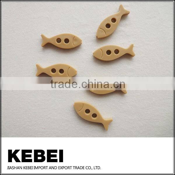 New style fishing wooden buttons for baby sweaters