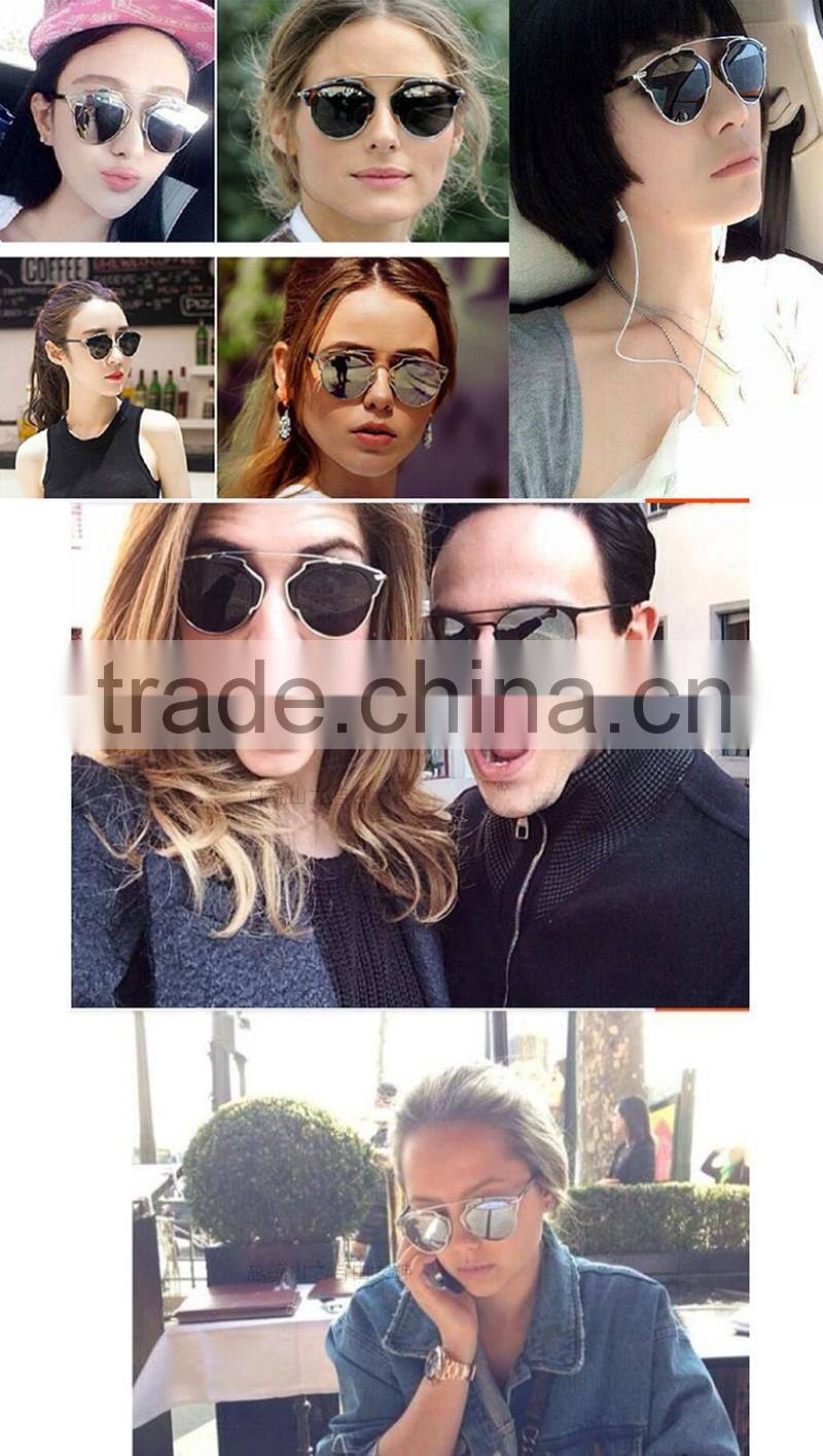 Hot Selling Luxury Brand Female Cat eye Sunglasses Women Vintage Retro Designer Fashion Sunglass Men Retro Sun Glasses CC5016