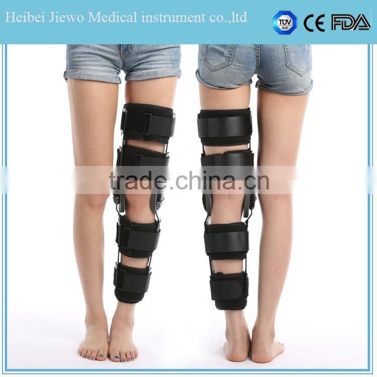 Knee immobilizer ROM angle adjustable knee splint knee support