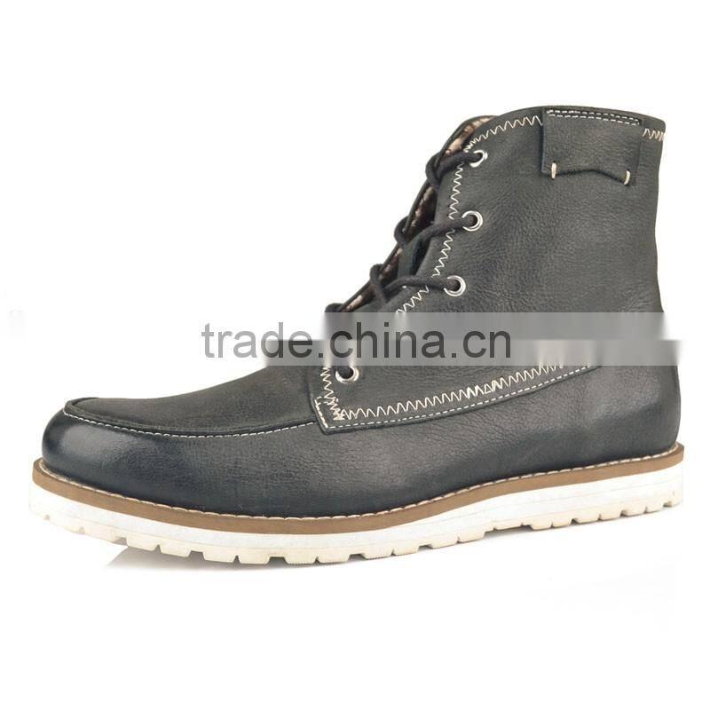 Newest comfortable booties lace up stylish shoes hot sale
