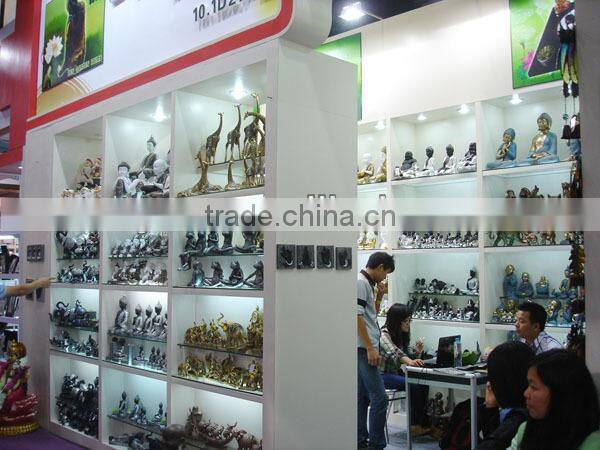 Hand carved outdoor children garden statue for sale.