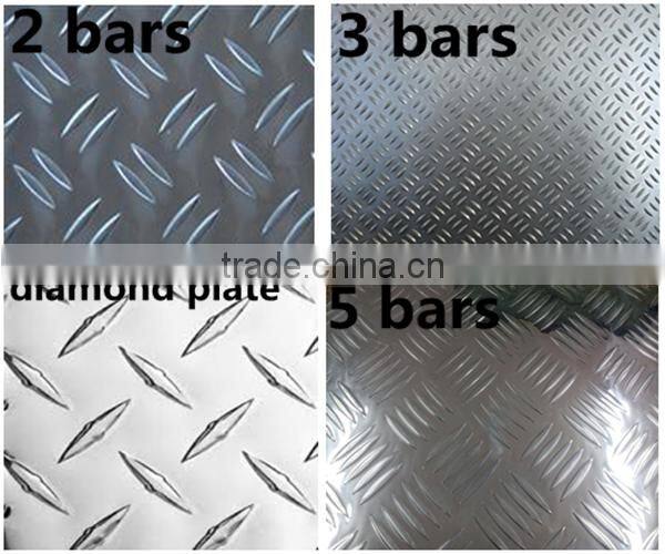 China aluminum checker plate price 1100 1200 6061 8011