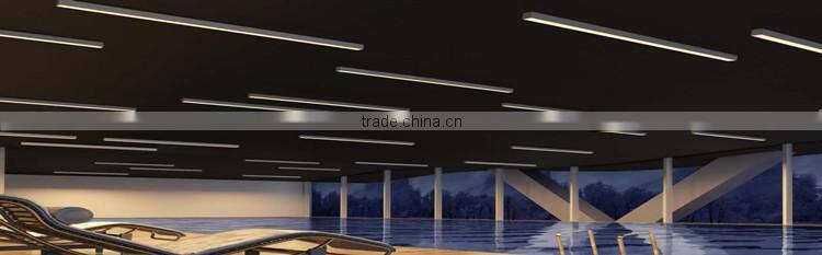 Anodizing Silver Aluminium Mounting Channel LED Linear Profile