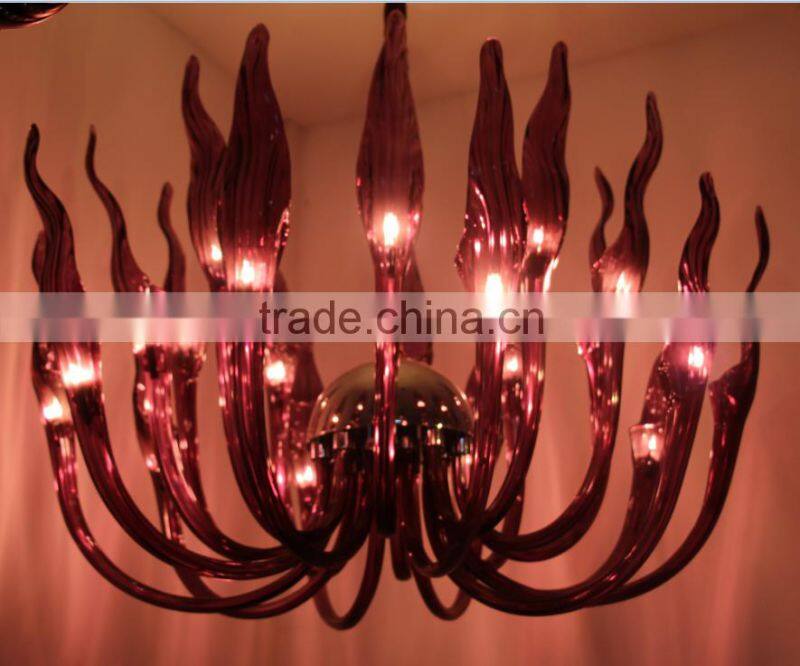 Metal Crystal Chandelier Pendant 48 Lights , Chandelier Lamp QS1180