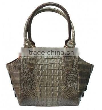Crocodile leather handbag SCRH-035