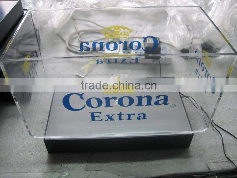 Custom Clear Illuminated Plastic Ice Buckets Wholesale