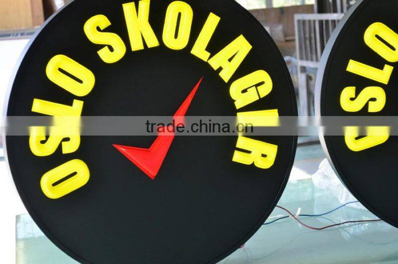 Customized high quality sign board design led 3D sign