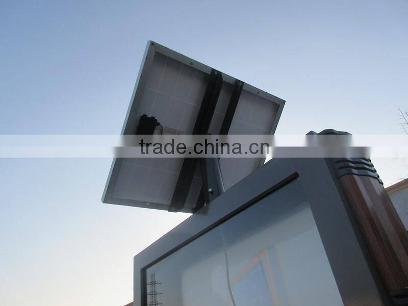 China new innovative solar trash can / trash bin / garage bin