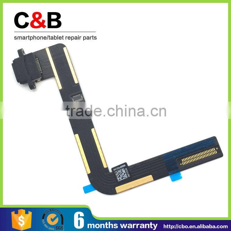 For Ipad Air 5 5th Charging Port Dock Connector Flex Cable Replacement Black and white