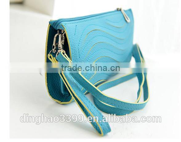 2016 Stylish wallet Genuine Leather Clutch Wallet nice pattern soft wallet