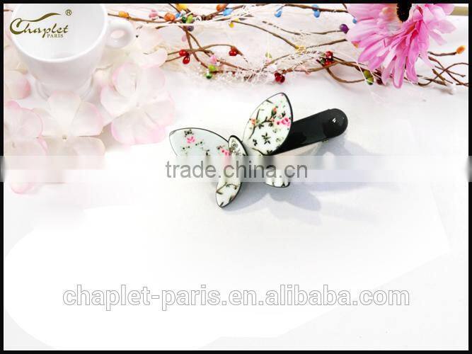 Wholesale 2015 New Style Natural Color Hair Accessories Alligator Clip Barrette