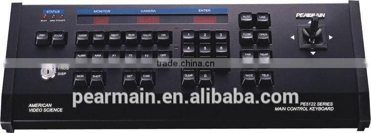 CCTV keyboard controller maximum switch up to 512 cameras among 32 monitors